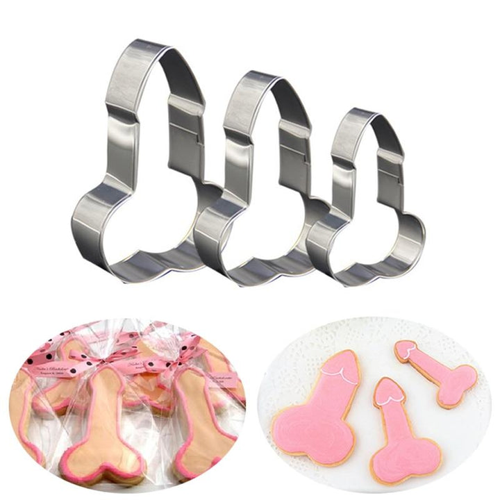 Lisslune | Penis Cookie Cutters (Set of 3)
