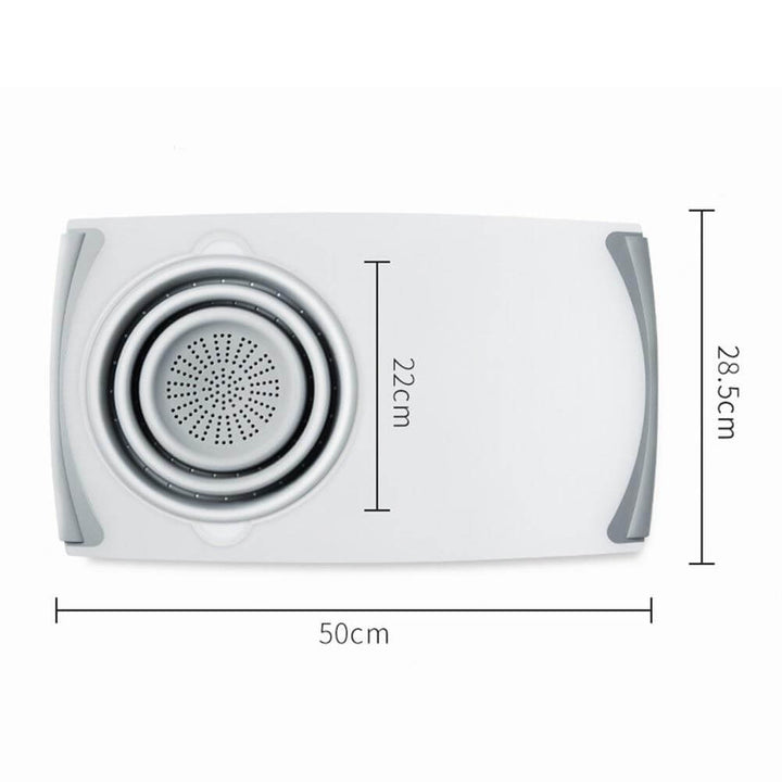 Lisslune | Multifunctional Ultimate 3 in 1 Cutting Board with Drain Basket
