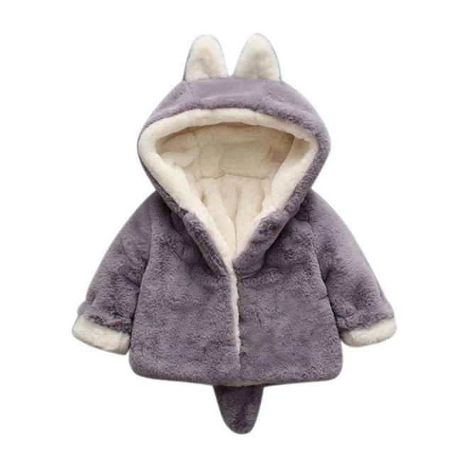 Lisslune | Fluffy Kids Fox Sweater