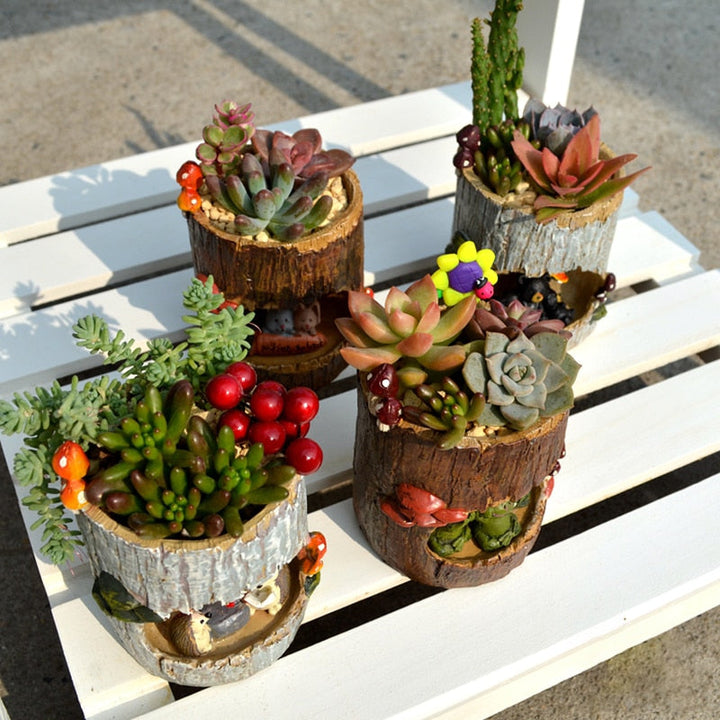 Lisslune | Creative Animal Life Resin Flower Pots