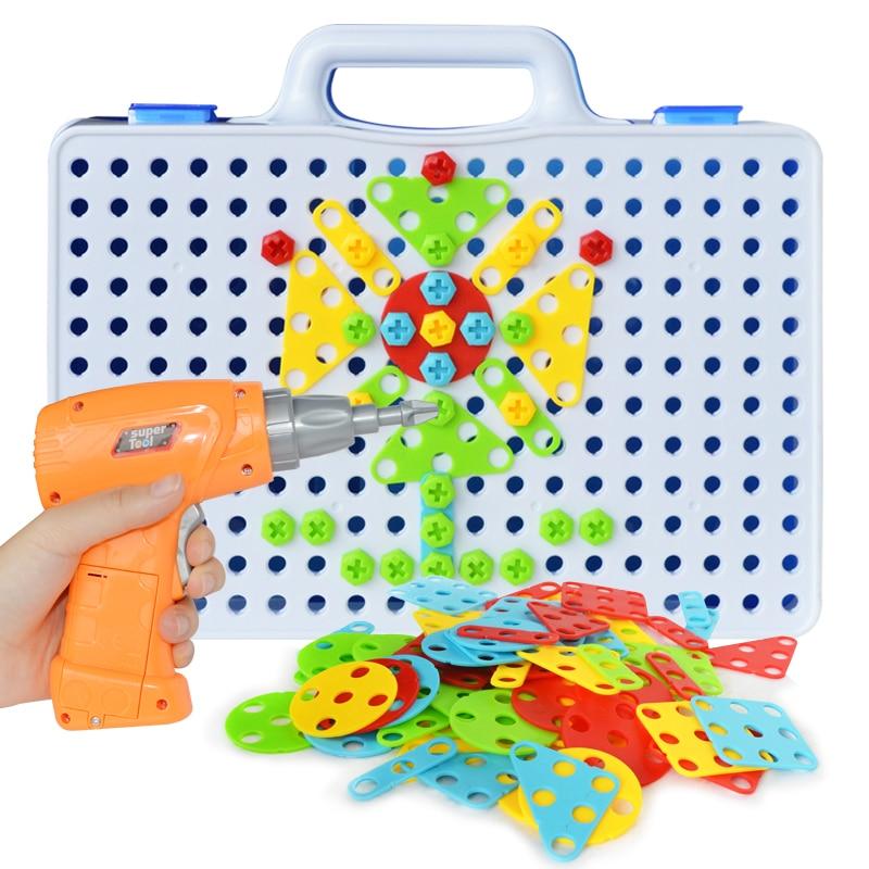 Lisslune | Drill GTX - Kids' construction set with electric battery screwdriver