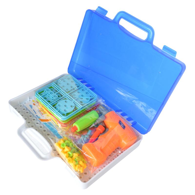 Lisslune | Drill GTX - Kids' construction set with electric battery screwdriver