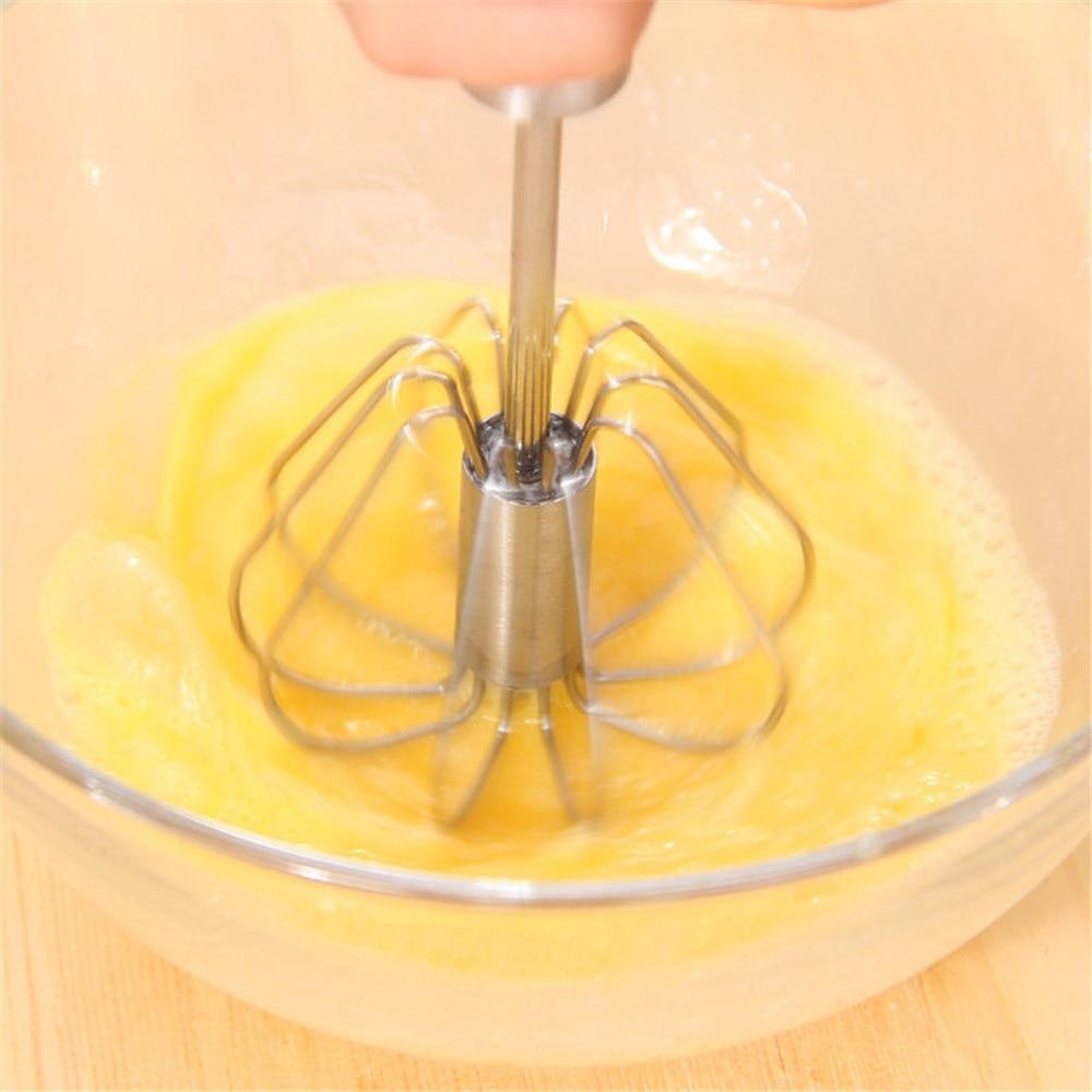 Lisslune | Stainless Steel Semi-Automatic Whisk