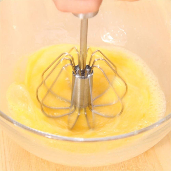 Lisslune | Stainless Steel Semi-Automatic Whisk