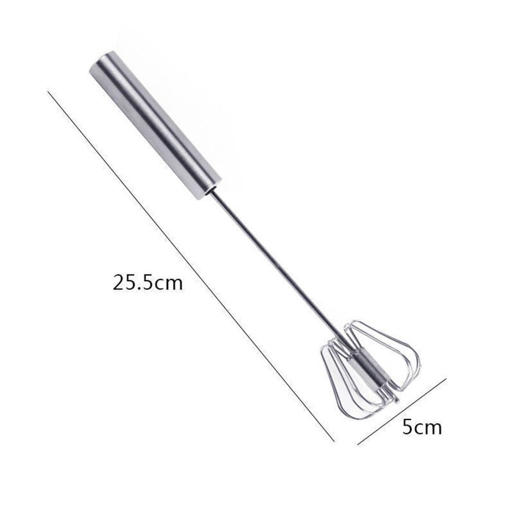 Lisslune | Stainless Steel Semi-Automatic Whisk