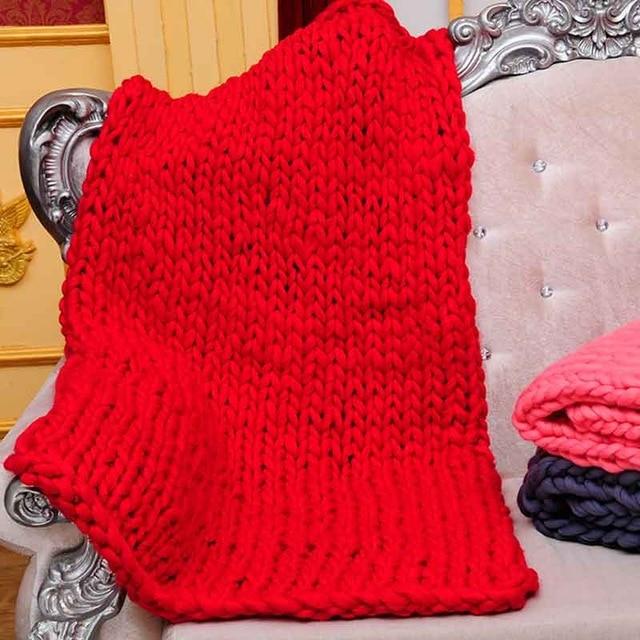 Lisslune | Chunky hand-knitted blanket