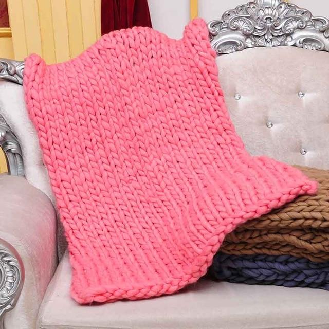 Lisslune | Chunky hand-knitted blanket