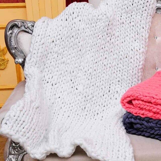 Lisslune | Chunky hand-knitted blanket