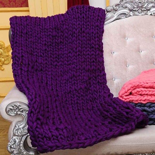 Lisslune | Chunky hand-knitted blanket