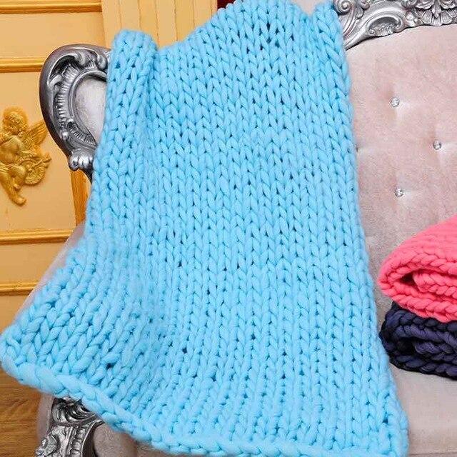 Lisslune | Chunky hand-knitted blanket