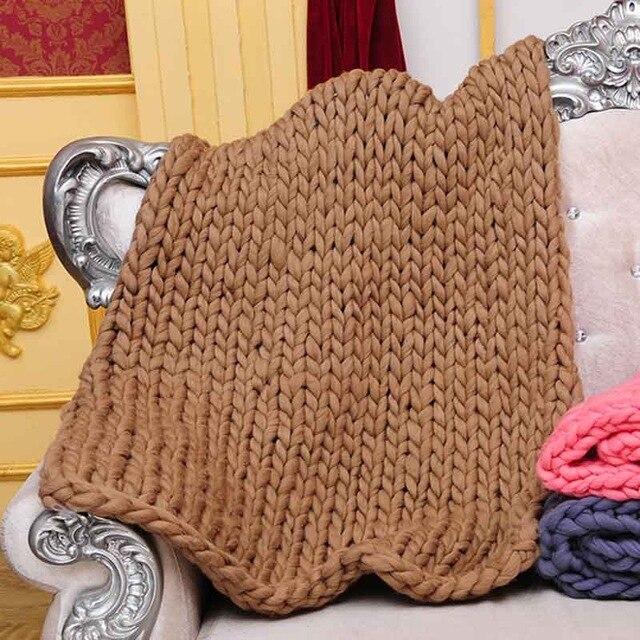 Lisslune | Chunky hand-knitted blanket