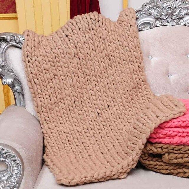 Lisslune | Chunky hand-knitted blanket