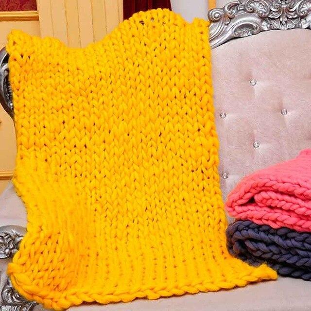 Lisslune | Chunky hand-knitted blanket