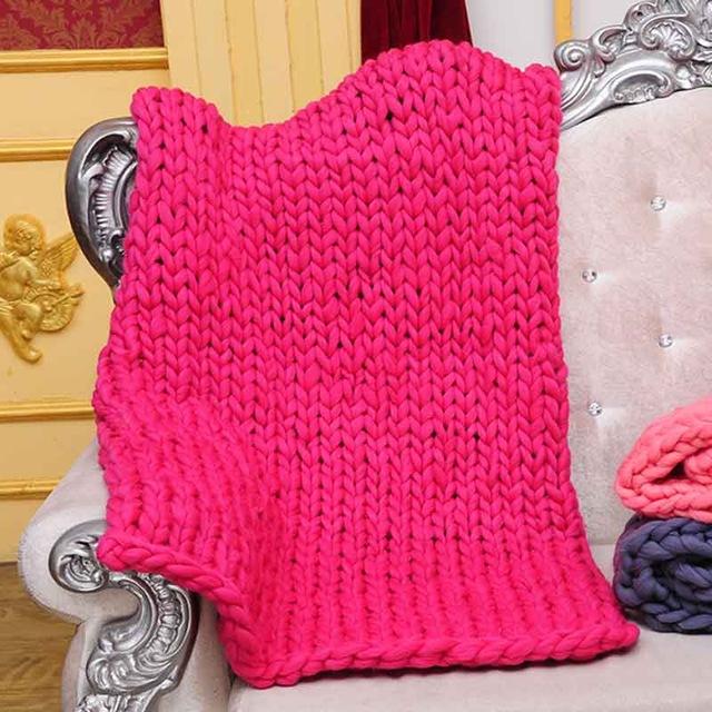 Lisslune | Chunky hand-knitted blanket