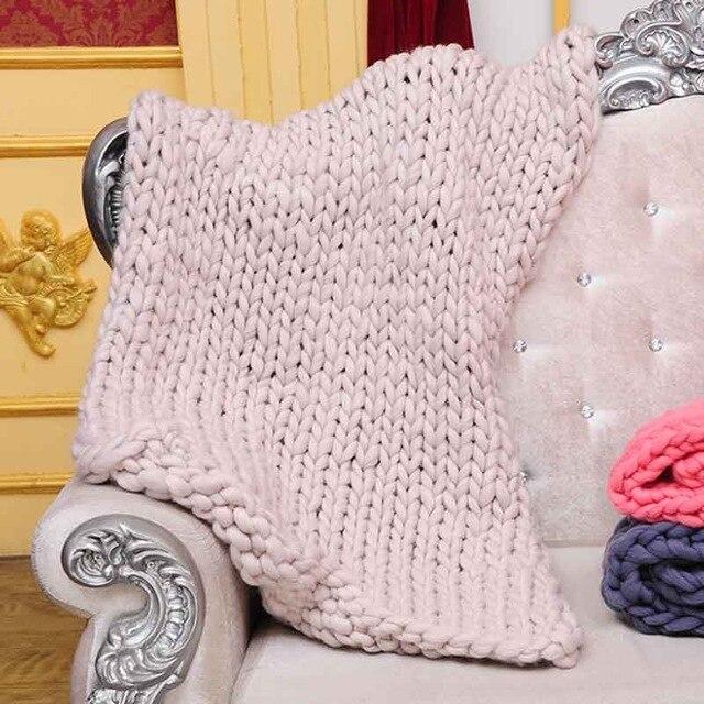 Lisslune | Chunky hand-knitted blanket