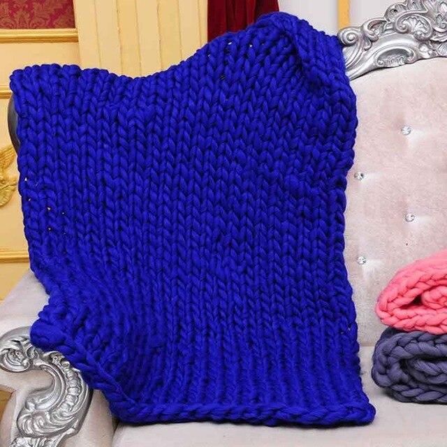 Lisslune | Chunky hand-knitted blanket