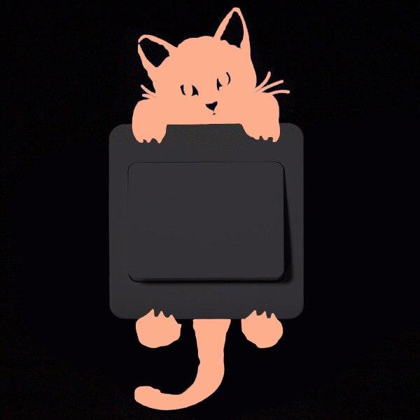 Lisslune | Glowing Cartoon Wall Stickers for the Light Switch