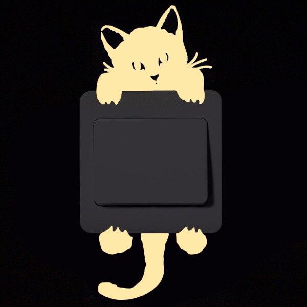 Lisslune | Glowing Cartoon Wall Stickers for the Light Switch