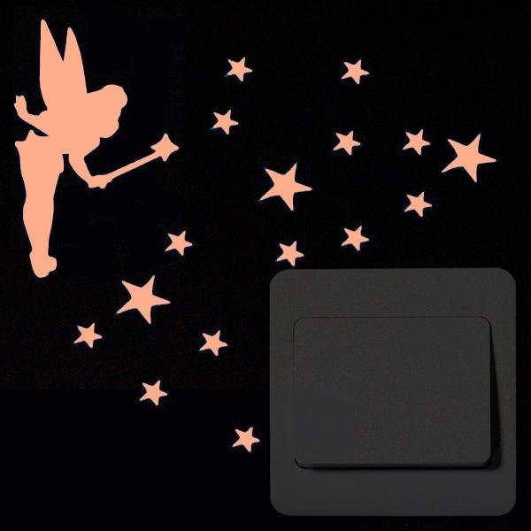 Lisslune | Glowing Cartoon Wall Stickers for the Light Switch