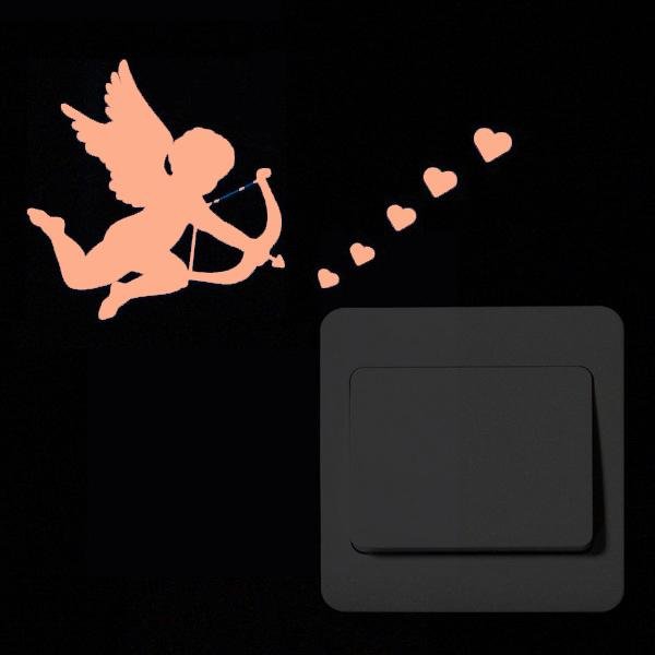 Lisslune | Glowing Cartoon Wall Stickers for the Light Switch