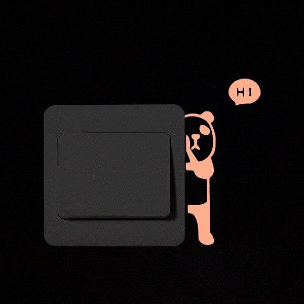 Lisslune | Glowing Cartoon Wall Stickers for the Light Switch