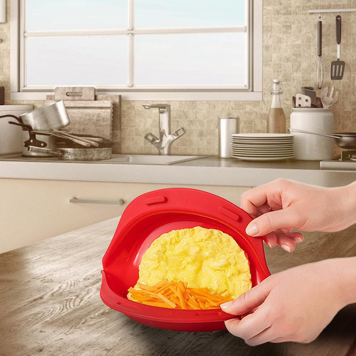 Lisslune | Non-Stick Microwave Omelette Maker