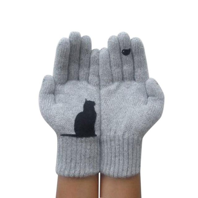 Lisslune | Cotton gloves in cat style