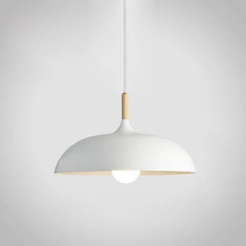 Lisslune | Pendant lights made of metal and wood in delicate pastel shades