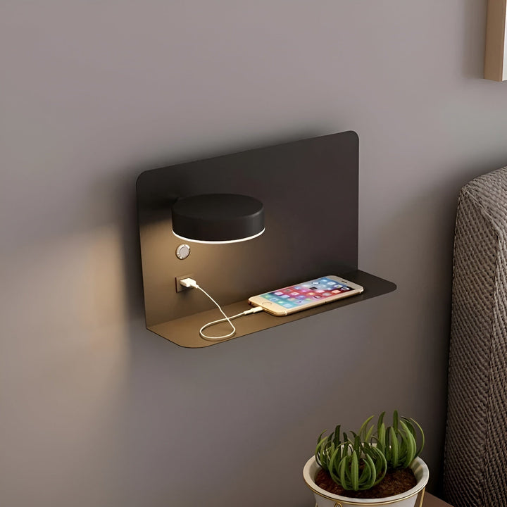 Lisslune | Wall lamp – Rechargeable elegance with USB LED lighting for a luxurious atmosphere