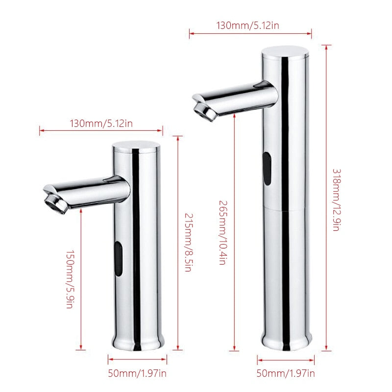 Lisslune | AquaSense Automatic Infrared Sensor Tap – Touchless Water Control for Hygiene & Efficiency