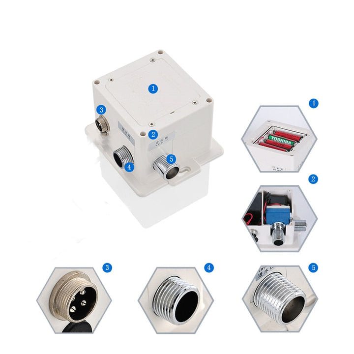 Lisslune | AquaSense Automatic Infrared Sensor Tap – Touchless Water Control for Hygiene & Efficiency