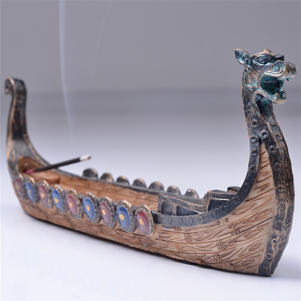 Lisslune | Retro Dragon Boat Incense Holder