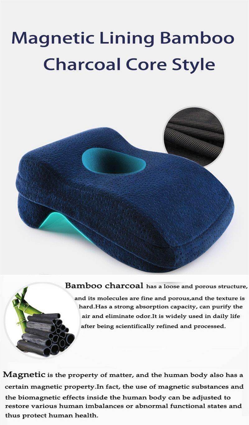 Lisslune | Neck Support Memory Foam Headrest Pillow
