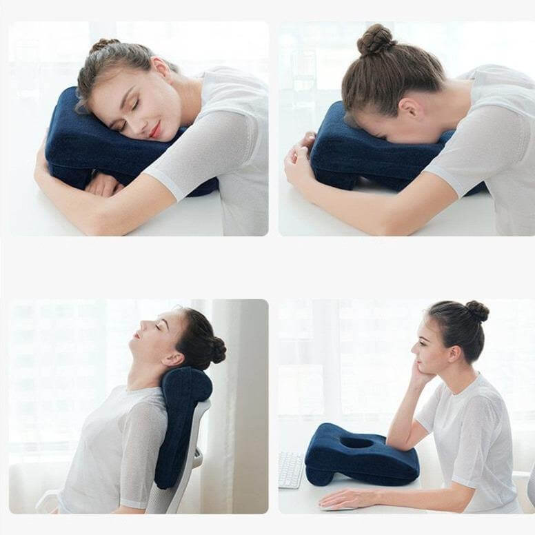 Lisslune | Neck Support Memory Foam Headrest Pillow