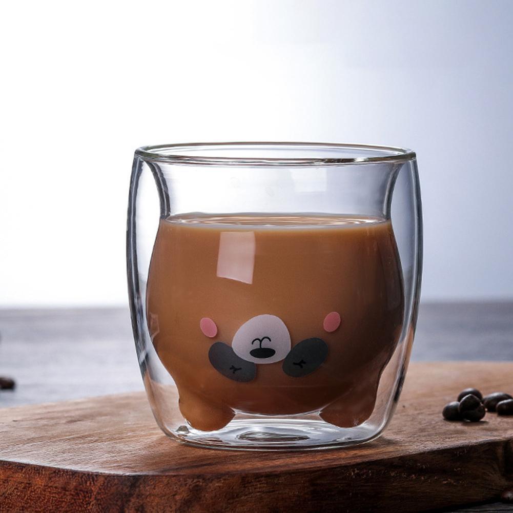 Lisslune | Teddy Bear Glass for Tea and Coffee