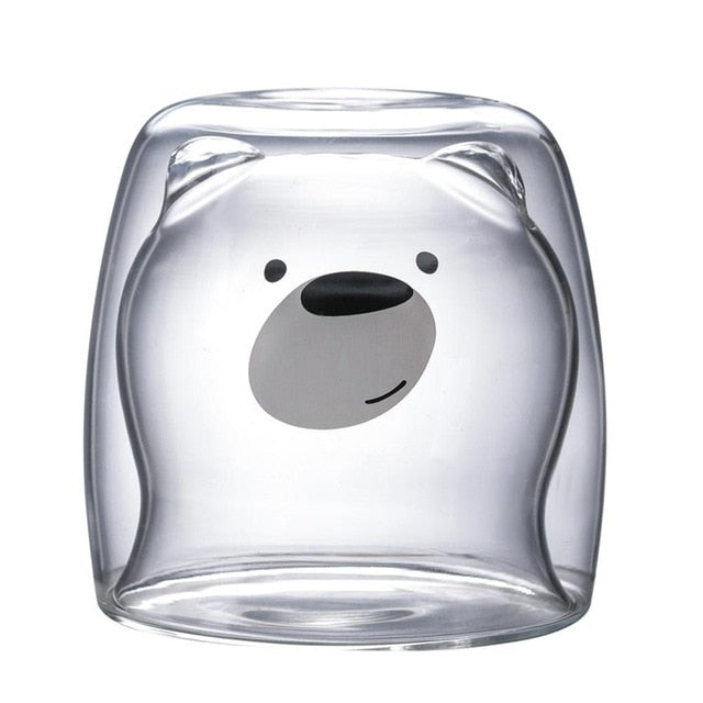 Lisslune | Teddy Bear Glass for Tea and Coffee