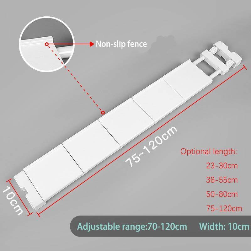 Lisslune | No-Drill Adjustable Kitchen Cabinet Organizer Rack