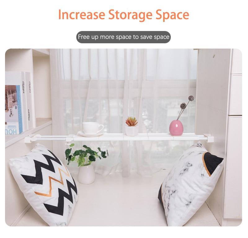 Lisslune | No-Drill Adjustable Kitchen Cabinet Organizer Rack