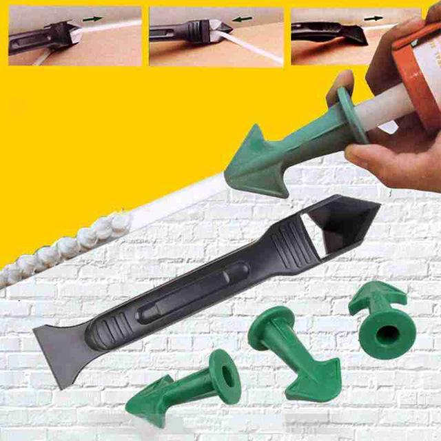 Lisslune | Silicone Scraper Set for Glass Adhesive Grease Scraper