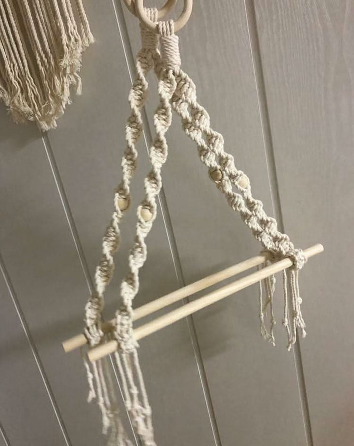 Lisslune | TWYLO - Macrame Paper Towel Holder