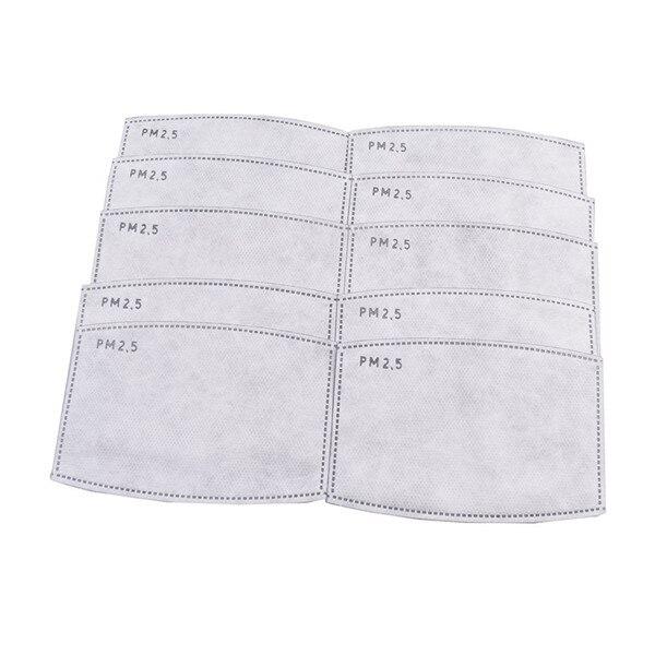 Lisslune | PM 2.5 Face Mask Filter Activated Carbon Breathing (filter only)