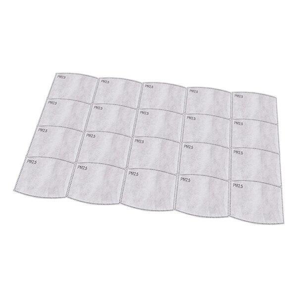 Lisslune | PM 2.5 Face Mask Filter Activated Carbon Breathing (filter only)
