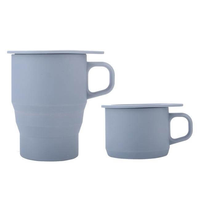 Lisslune | Earth-Friendly Reusable Creative Silicone Foldable Mug