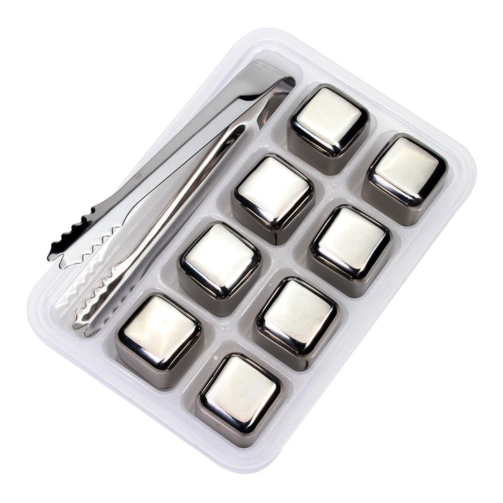 Lisslune | Stainless Steel Reusable Ice Cubes