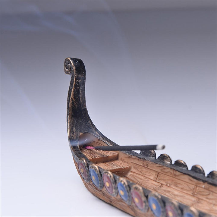 Lisslune | Retro Dragon Boat Incense Holder