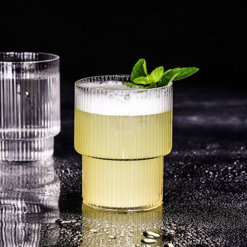 Lisslune | Japanese Style Creative Striped Glass