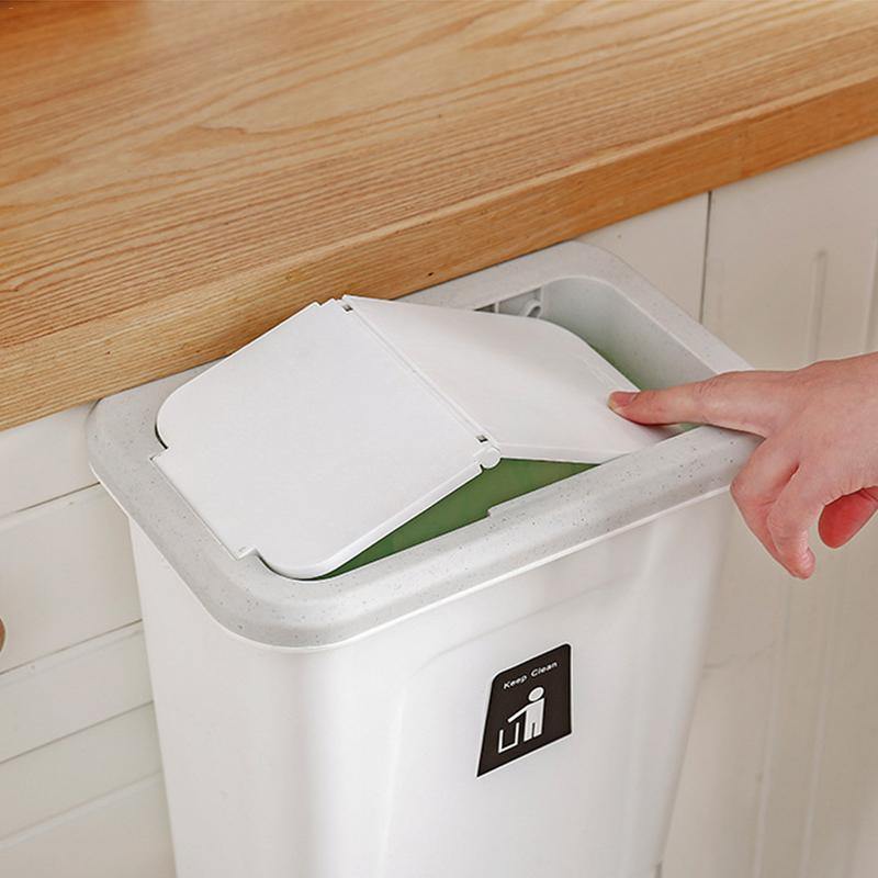Lisslune | Push-top Trash Can