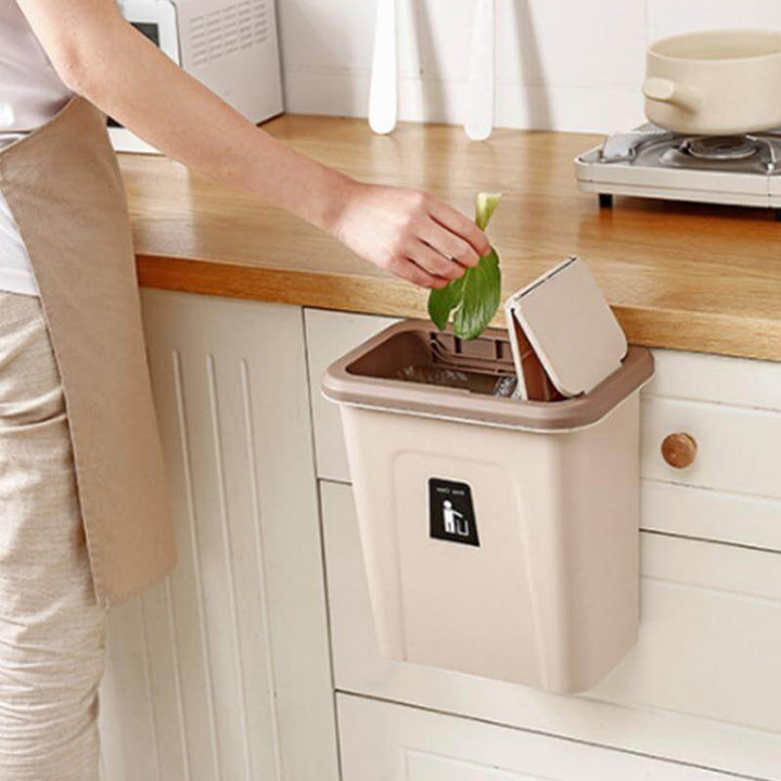 Lisslune | Push-top Trash Can