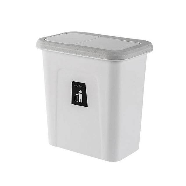 Lisslune | Push-top Trash Can