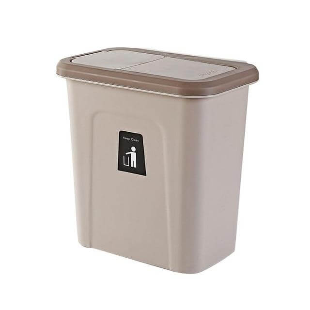 Lisslune | Push-top Trash Can